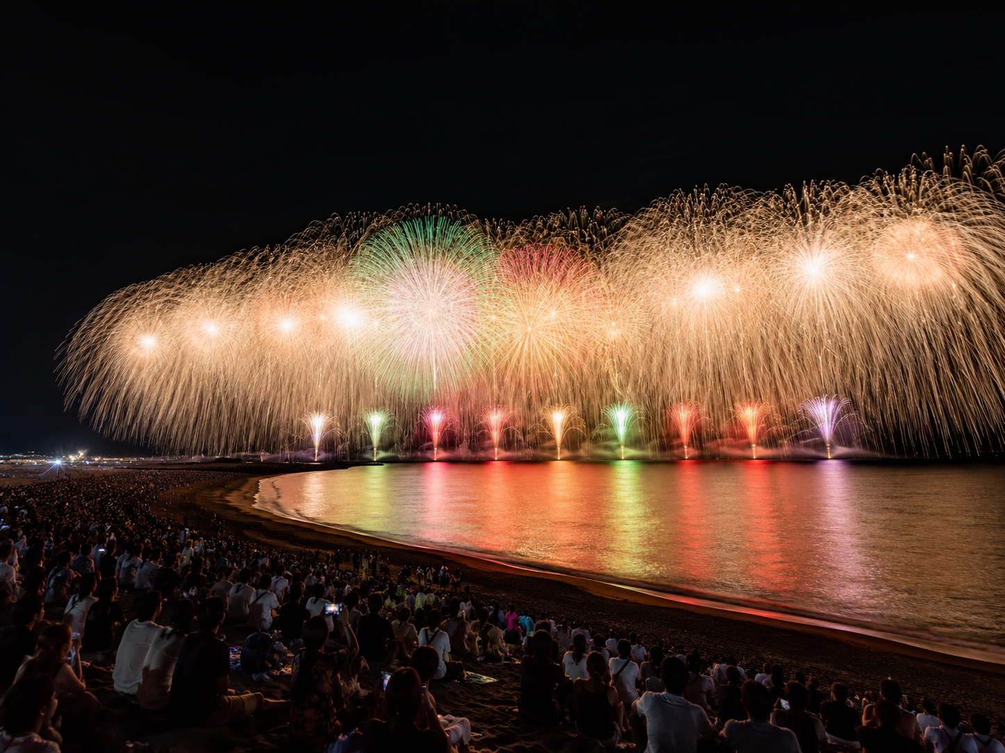 ぎおん柏崎まつり 海の大花火を見に行くなら｜宿が取りにくい時の泊まり方【柏崎】